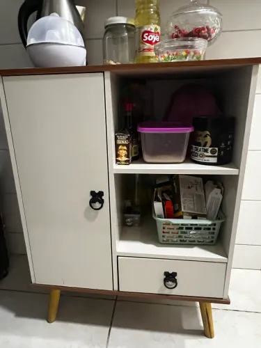 Aparador estilo retrô/ Cantinho do Café/ armário pequeno