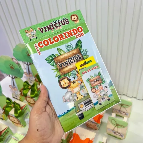 Livrinho de colorir lembrancinha