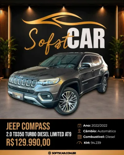 Jeep Compass Limited 2.0 4X4 Diesel 16V Aut. 2022
