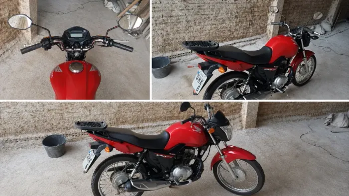 Vende-se motocicleta Honda CG 125 Fan KS ano 2015. Único dono.