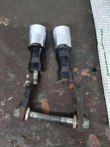 Slider de moto com suporte 