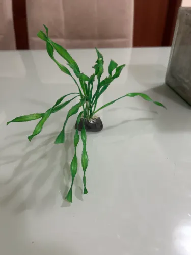 Planta artificial aquário