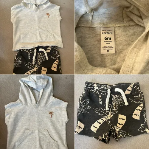 Conjunto Bebê Carters 6 Meses