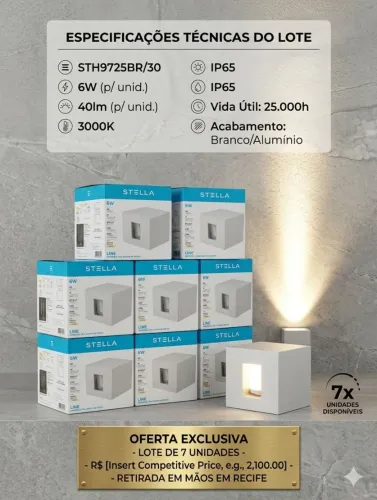 Arandela de Parede LED Line
