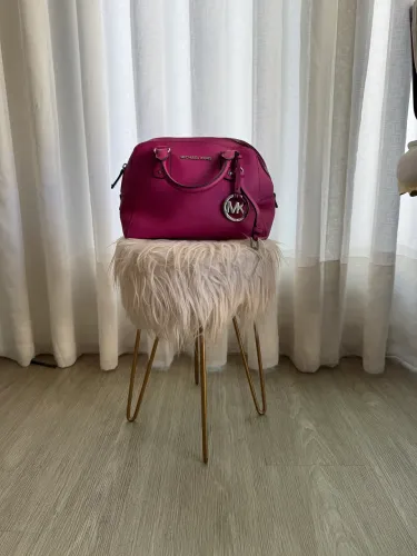 Bolsa Michael Kors rosa original