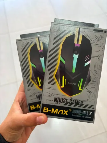 Mouse Gamer B-MAX BM-617 com LED RGB