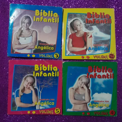 Kit CD Bíblia Narrada por Angélica