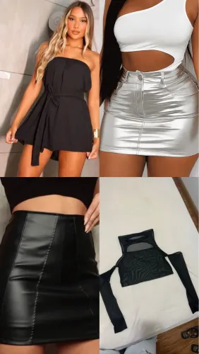 Lote de roupas em perfeito estado