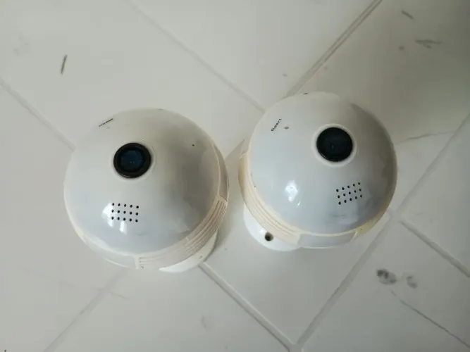 02Lâmpada filmadora 360°