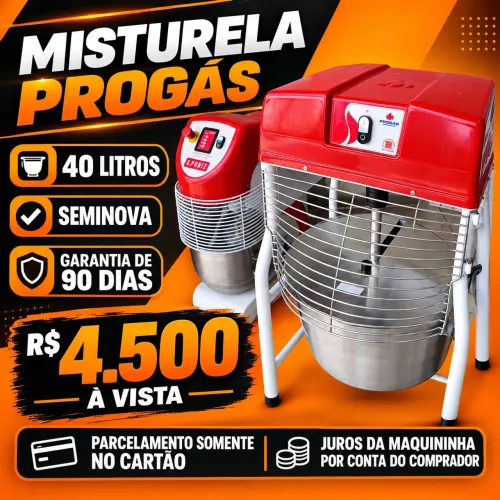 Misturela 40 litros marca progas