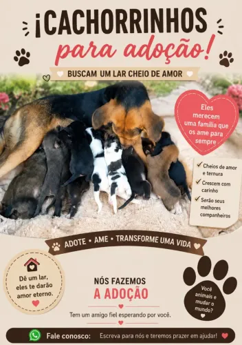 ADOTE CACHORRINHOS 