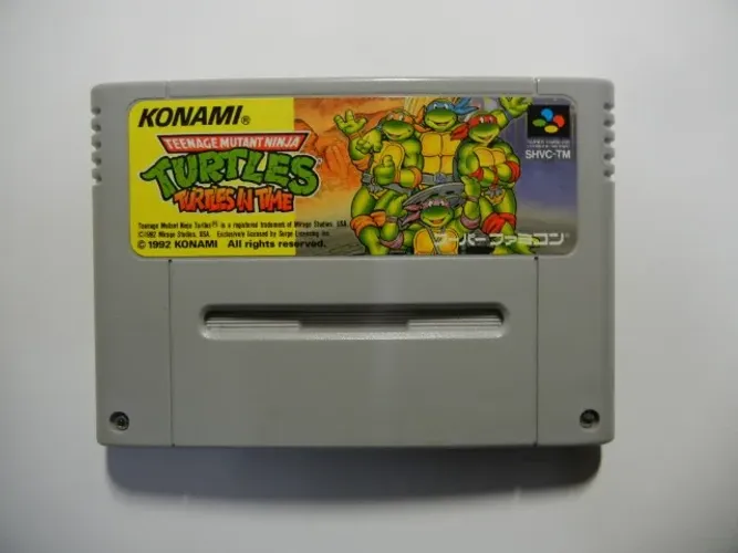 TEENAGE MUTANT NINJA TURTLES IV: TURTLES IN TIME SNES (REPRO)