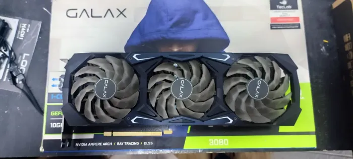 Placa de video RTX3080 Galax