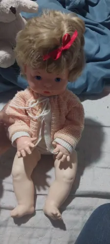 Boneca preguicinha anos 70.