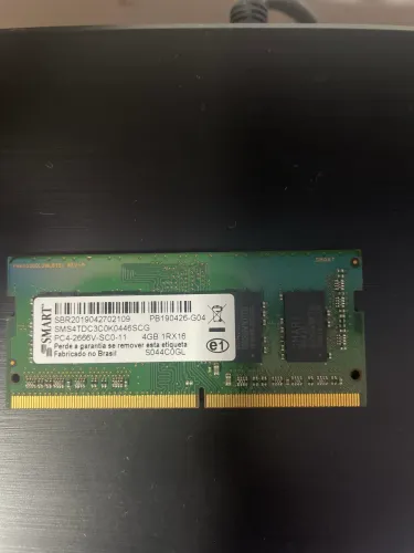 Memória ddr4 4GB notebook