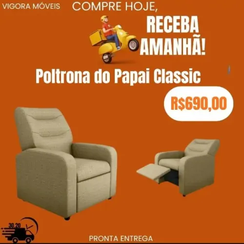 Poltrona do papai (Pague na entrega)