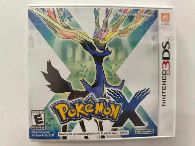 Caixa vazia Pokémon Nintendo 3DS