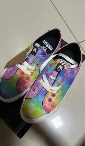 Tênis Kings Sneakers Tie Dye Colorido Unissex