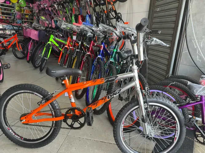 BICICLETA BMX ARO 20 NOVAS LINDAS BIKES TODOS OS TAMANHOS