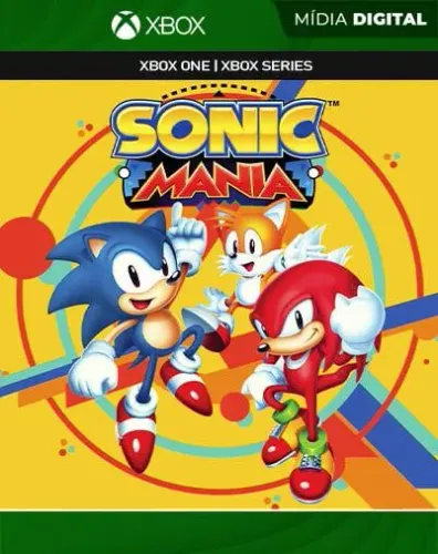 Jogo Digital Sonic Mania Xbox one/xs 