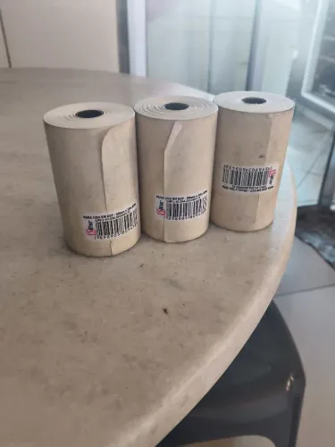 Bobina de papel térmica