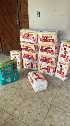 FRALDAS HUGGIES NOVA PROMOÇÃO!! G, XG