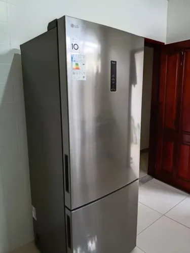 Geladeira LG inox look 5 meses de uso com nota fiscal.