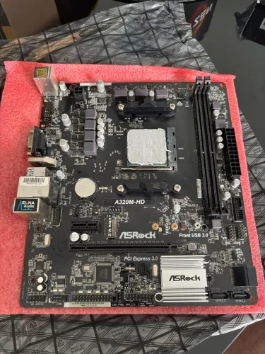 Placa mae A320M-HD e Ryzen 5 3500X