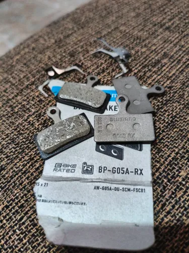 Pastilhas de freio hidráulico Shimano Deore SLX XT original G05A top zero
