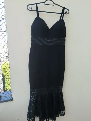 Venda de vestido Preto- Social