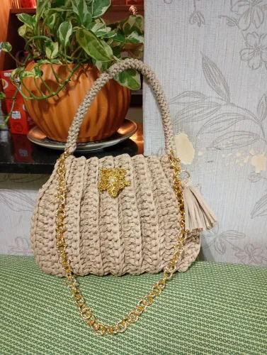 Bolsas de crochê 