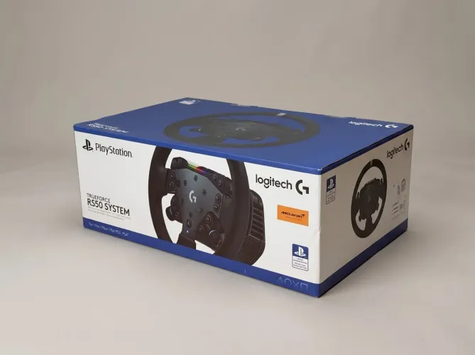 Volante Logitech G RS50 System Direct Drive 8Nm (PS5 / PS4 / PC) - Novo Lacrado