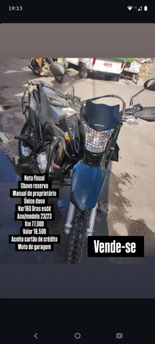 Honda NXR 160 Bros ESDD 2023/2023 - Único Dono - Completa - R$ 18.500