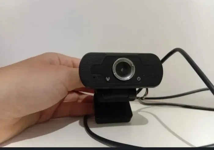 ? Webcam Microsoft Original Com Fios Do Cabo Aparentes Usado