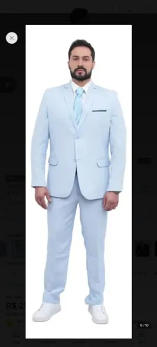 Terno Azul Claro