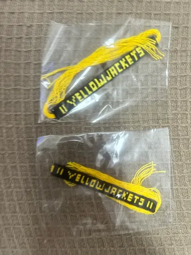 Pulseira da Amizade - Yellow Jackets