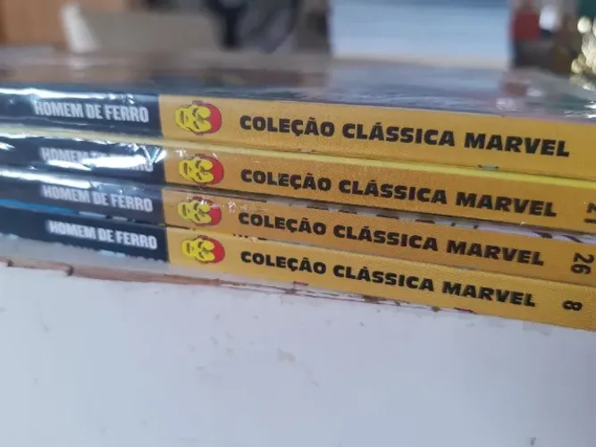 Homem de Ferro Coleção Clássica Marvel Volumes 1 a 4