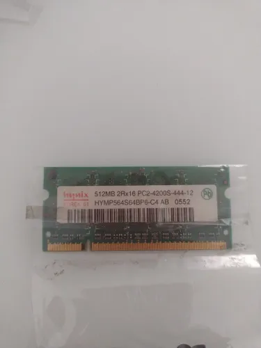 Memória ram 512MB 2Rx16PC2 whatsapp *