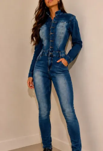 Macacão jeans 