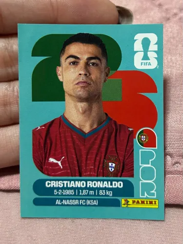 Figurinha Cristiano Ronaldo 