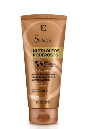 Condicionador Eudora Siage  Nutri óleos Poderosos 