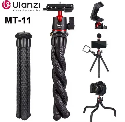 Tripé Flexivel Tipo Gorilla P/ Smartphone Ulanzi<br><br>Mt-11