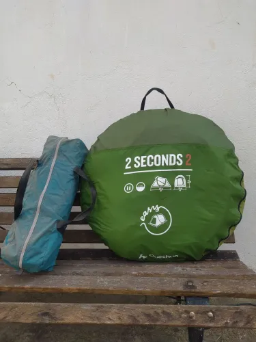 Barraca camping 2 seconds 2 pessoas + brinde