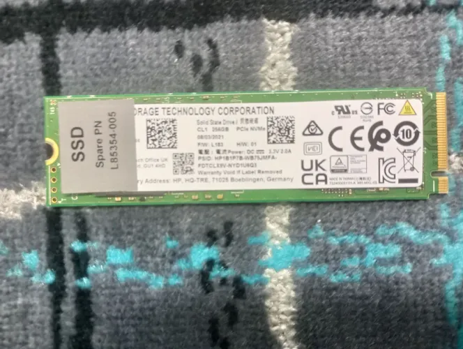 SSD Nvme 256GB