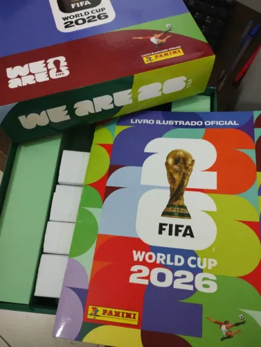 Álbum completo Copa 2026 - Novo