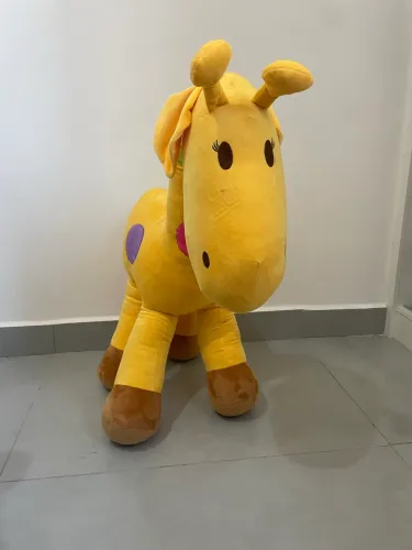 Girafa da máquina de Pelúcia grande 95cm