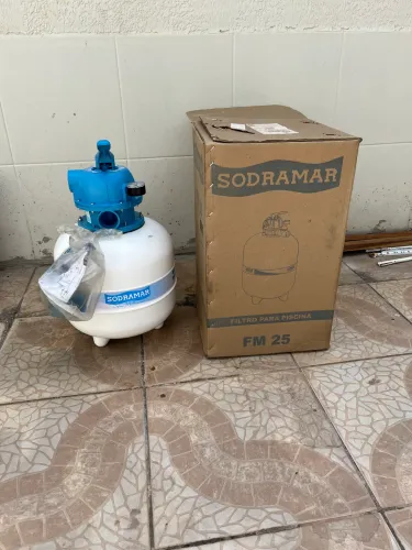 Filtro De Areia Para Piscina De 6 Vias - Sodramar Fm-25
