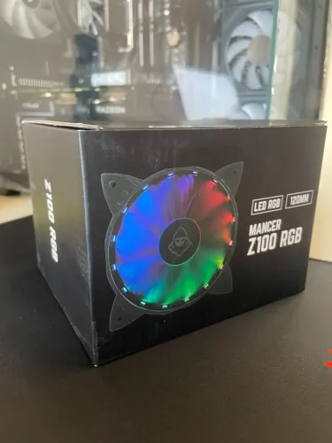 Kit Ventoinhas Mancer Z100 RGB 3x120mm + Controladora