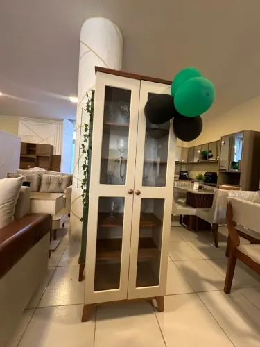 CRISTALEIRA COM ENTREGA E MONTAGEM GRÁTIS