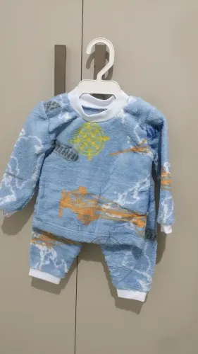 Conjunto de frio para bebe menino pelucinha tamanho M